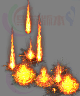 传奇技能素材 高清动态魔法BUFF特效技能 241222-A68技能