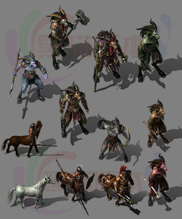 250426-A4传奇怪物高清素材