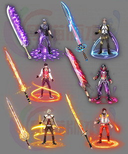 传奇剑甲素材 传奇复古高清素材 250313-B2剑甲