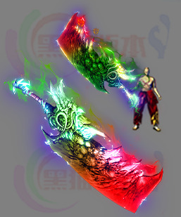 251129-A34武器素材 传奇超大武器高清素材