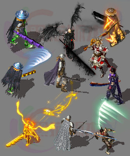 传奇复古人形怪物加技能特效 251015-A2传奇怪物