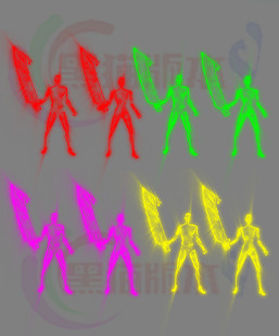 传奇剑甲素材 传奇复古高清素材 250222-A19剑甲分体