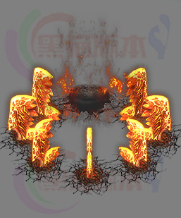 传奇技能素材 高清动态魔法特效技能 241223-A11技能