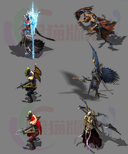 251203-B02怪物 传奇怪物高清素材