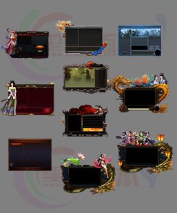 10组登录器皮肤图片素材