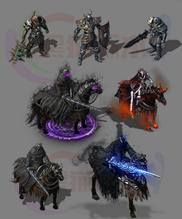 250223-A13亡灵骑士怪物7只