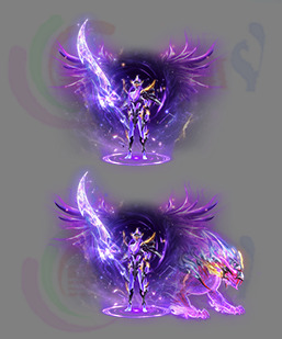 251017-B10幻影战甲 坐骑连体时装