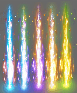 传奇素材 传奇光柱素材 高清动态光柱 250114-A24无字光柱