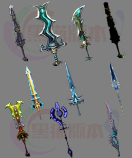 251227-B8静态内观武器 传奇武器高清素材