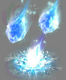 传奇技能素材 高清动态魔法BUFF特效技能 241222-A40技能