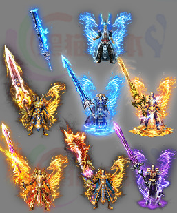 传奇剑甲素材 传奇复古高清素材 250224-A5剑甲分体