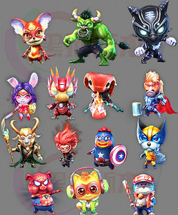 250824-A001 传奇怪物动画宠物怪物14组