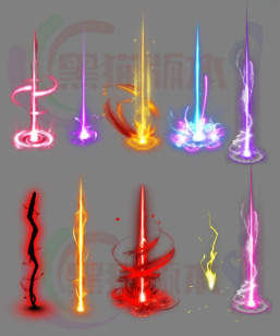 260407-B20无字光柱  传奇光柱高清素材