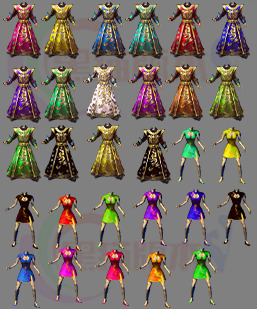 单职业传奇剑甲素材 传奇复古高清素材 25/10/14/A9衣服16套