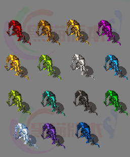 250211-A1尸王染色15组怪物素材