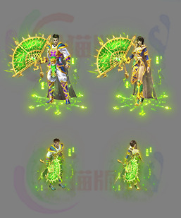 251116-B38逍遥道神 传奇时装高清素材