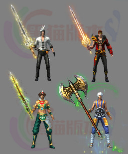 传奇剑甲素材 传奇复古高清素材 250318-B1剑甲