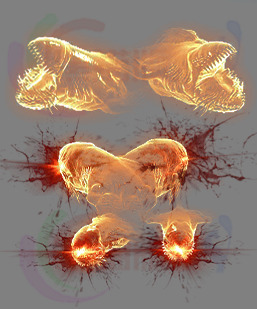 260114-A06魔法技能 传奇魔法技能高清素材