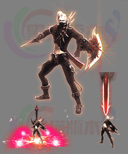 251111-A7时装一体时装素材 特效高清传奇素材