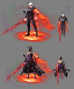 251017-B11黑色礼服 男女一体时装