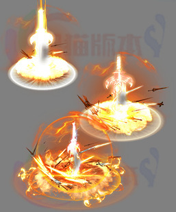 251230-A58魔法技能 传奇魔法技能高清素材