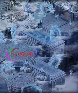 251102-A5冰龙雪山地图无缝封边