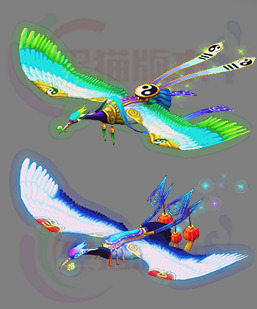 250522-A20传奇道家修真仙鹤情侣坐骑单品序列帧动画新品