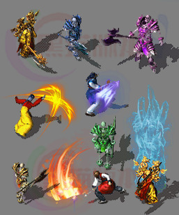 传奇复古人形怪物加技能特效 251015A3-传奇怪物