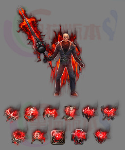 251121-B13地狱男爵 传奇剑甲高清素材