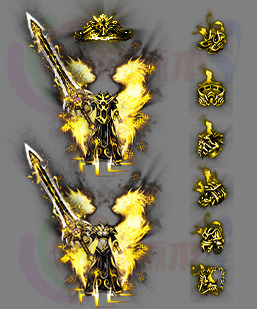 传奇剑甲素材 传奇复古高清素材 250327-B15剑甲