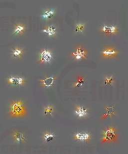 250522-A18雷霆光芒烈焰 高清动态首饰