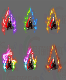 251130-A71外观新款狂暴之力怒气爆发特效