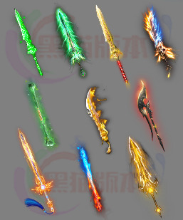 251225-B7动态内观武器 传奇武器高清素材