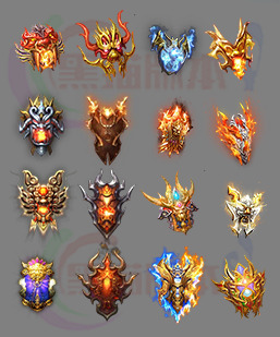 251119-B6盾牌 传奇盾牌高清素材