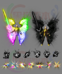 传奇剑甲素材 传奇复古高清素材 250830-B16剑甲